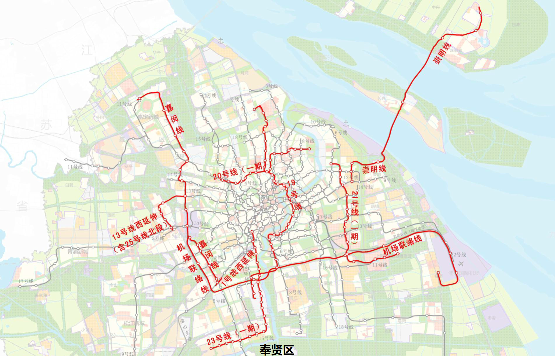 上海轨道交通新篇章，探索轨道交通25号线最新规划图